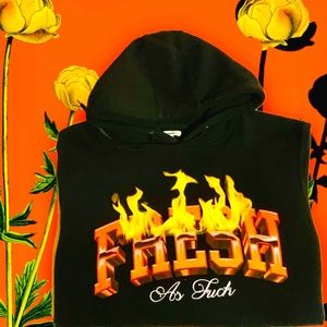 FRESH AS FUCK BLACK HOODIE. ( drippp)